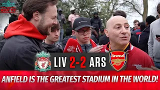 Liverpool 2-2 Arsenal | Anfield Is The Best Stadium In The World! | Julian @AFTVmedia | Fan Cam