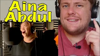 Aina Abdul - I Surrender (Celine Dion) Reaction!