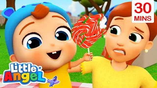 Yummy Yummy Lollipop | Fun Sing Along Songs by @LittleAngel Playtime