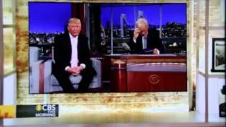 David Letterman - Donald Trump: Ties made in China