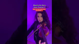 Rewrite the Stars⭐️, Box of Music Violin Tutorial by Susan Holloway