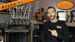 The Prusa XL Just Got WAY Better with INPUT SHAPING... But Is It Enough?