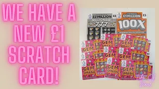 Brand New Gem Smash £1 cards go head to head with 2 £5 scratch cards. Which will come out on top?