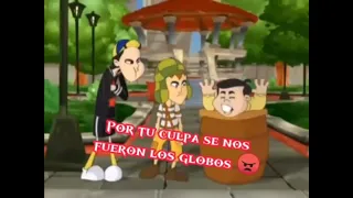 Por tu culpa se nos fueron los globos 😡