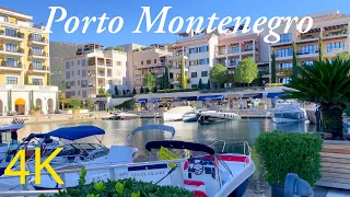 Tivat, Porto Montenegro 🇲🇪 November Walk ☀️ 2023 4K 60fps Walking Tour with Captions