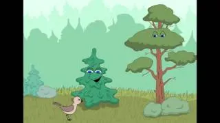Почему сосна всегда зеленая (Чувашский мультфильм)