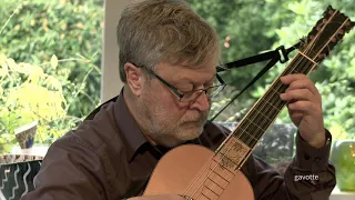 Robert de Visée, suite D minor. Lex Eisenhardt baroque guitar