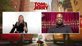 Chloe Grace Moretz talks about the live-action hybrid film Tom & Jerry