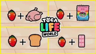 10+ Strawberry Recipes Toca Boca🍓 Toca Life World | Toca