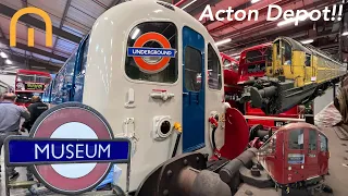 Visiting the London Transport Museum Depot in Acton!