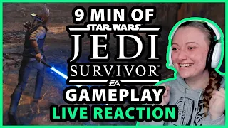 9 Minutes of JEDI: SURVIVOR GAMEPLAY! | Live Reaction