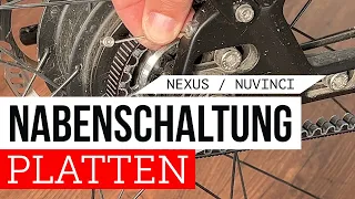 Hilfe : Platter Reifen mit Nexus / Enviolo Nabenschaltung ausbauen / wechseln !