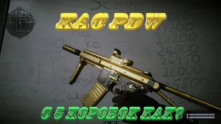 Выбиваю  KAC PDW   WARFACE