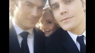 The Vampire Diaries Cast Shares Photos From Final Days on Set