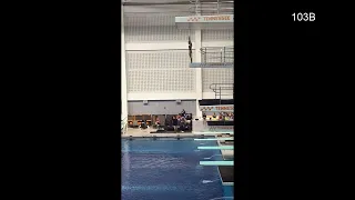 Caroline Li 2021 USA Diving Zone C Meet Platform