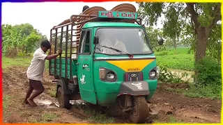 ALFA PLUS Auto Rickshaw 3 Wheeler is also Capable of Traveling on Dirt Roads / Crazy AutoWala