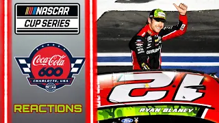 2023 NASCAR Cup Coca Cola 600 Reactions ( LETS GOO BLANEY )