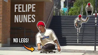 The Most Inspiring Skater Ever - Felipe Nunes, The Skater With No Legs