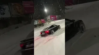 Audi A7 quatro ,so hungry for snow.