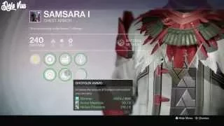 Light Lvl 240 Warlock - The Taken King Gear & Weapons (Quick Look) Destiny Gameplay