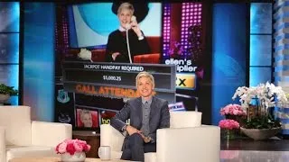 Ellen's Slot Machine Already Has a Winner!