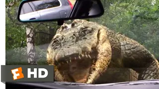 Lake Placid vs. Anaconda (2015) - Cornered by Crocs Scene (3/10) | Movieclips