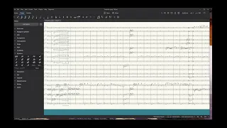 MuseScore 4 , Prokofiev Symphony 1, first part.