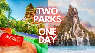 VOLCANO BAY vs AQUATICA Orlando In ONE DAY