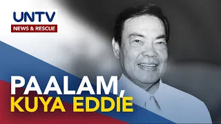 Dating Senador Eddie Ilarde, pumanaw sa edad 85