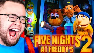 Reacting to Jeffy At Five Nights At Freddy's 2 (SML Movie)