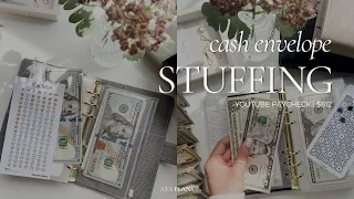 YouTube Paycheck Cash Envelope Stuffing | $812