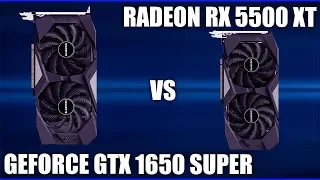 Видеокарта Radeon RX 5500 XT vs Geforce GTX 1650 SUPER. Сравнение!