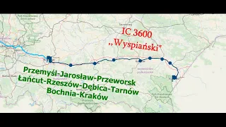 Przemyśl Główny-Kraków Główny I IC 3600 ,,Wyspiański" I EP09-022 I 24.09.2022