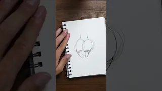 How to draw a Butt in 30 Seconds! #digitalartist #drawing #sketching #draw #drawingtutorial