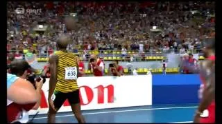 100m MEN FINAL, IAAF World Championschip 2013, Moscow