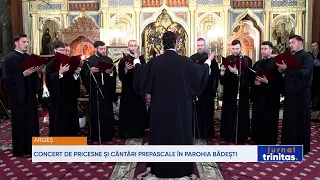 Concert de pricesne și cântări prepascale în Parohia argeşeană Bădeşti