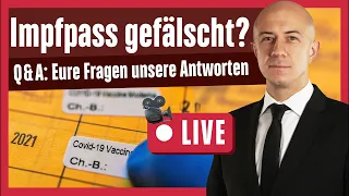 Gefälschter Impfpass / Strafrecht Fragen & Antworten