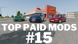 Top 5 Of The Best Paid Mods Of The Week BeamNG Mods ( Mods of the Week #14 )