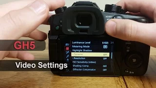 GH5 Video Settings: Make Your Panasonic GH5 a Filmmaking Camera