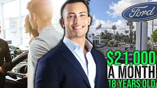 How I Made 21k A Month Selling Cars at 18 Years Old // Make Money As a Car Salesman