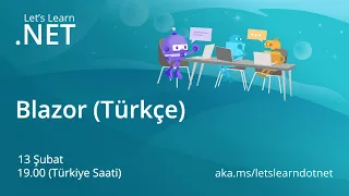 [Turkish] Let's Learn .NET - Blazor