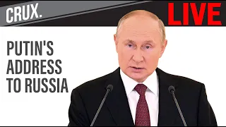 Live l Russian President Vladimir Putin’s Address To The Nation Amid Setbacks In Ukraine War