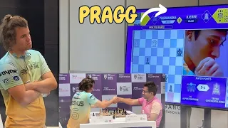 Levon Aronian beats Magnus Carlsen | Magnus watches Pragg game | Global Chess League