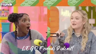 Behind The Scenes of the LEGO FRIENDS PODCAST with Pressley Hosbach | VLOG