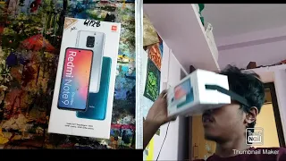 How to make vr box with phone box with out water lances