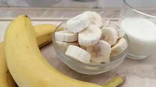 Просте бананове морозиво за 10 хвилин. Морозиво БЕЗ цукру! БЕЗ вершків!