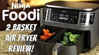 Ninja Foodi 2 Basket Air Fryer | FULL Review!