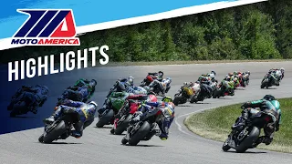 MotoAmerica Supersport Race 1 Highlights at Brainerd 2023