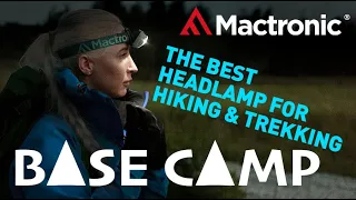 BASE CAMP the best headlamp for hikking & trekking | Mactronic.pl [ENG SUB]