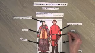 Скрайбинг на тему "Праздники села Усть - Цильма"